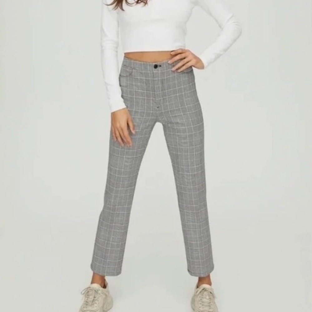 Sunday Best Pants Womens 4 Freshman Check Straight Artizia